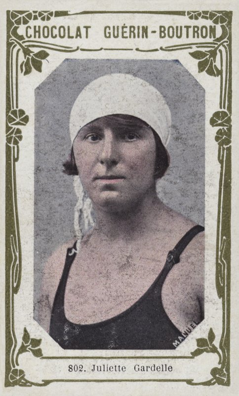Juliette Gardelle (fargebilde) av French School