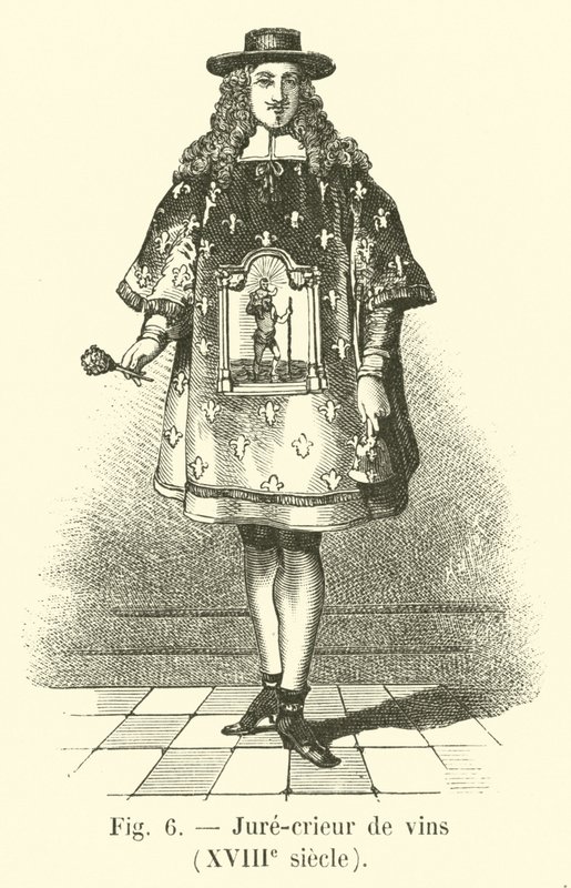 Vinsvorne, 1700-tallet av French School