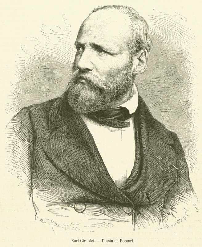 Karl Girardet (gravering) av French School