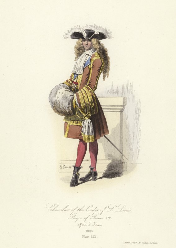 Ridder av St. Louis-ordenen, regjering av Ludvig XIV av Frankrike av French School
