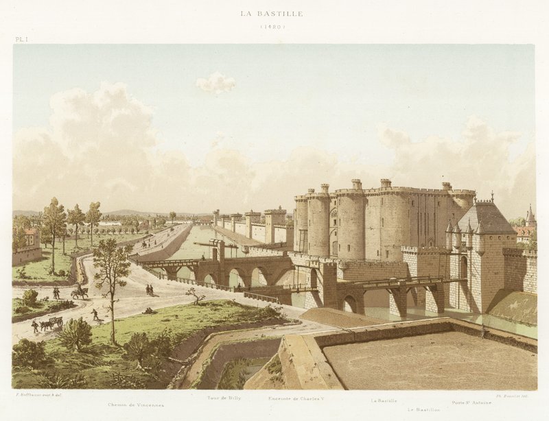 Bastillen, 1420 av French School