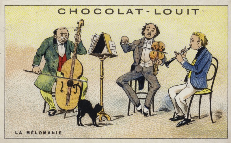La Melomanie av French School