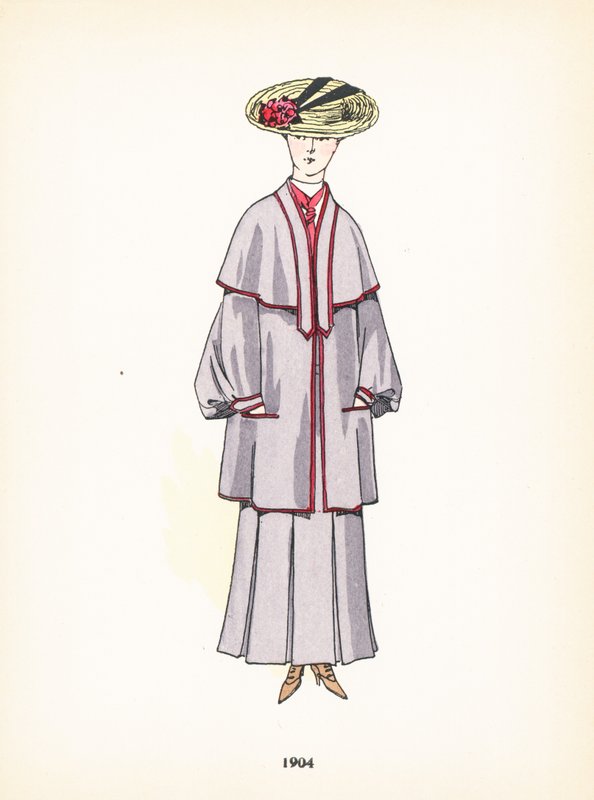 Damemote, 1904 av French School
