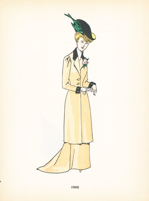 Damemote, 1905 av French School