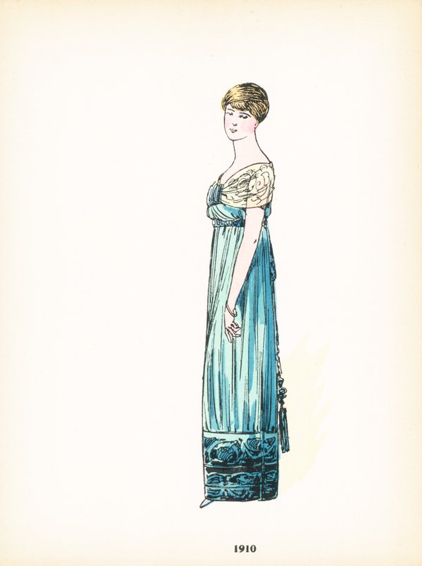 Damemote, 1910 av French School
