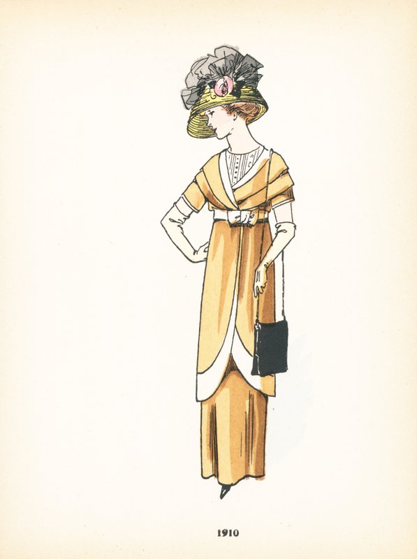Damemote, 1910 av French School
