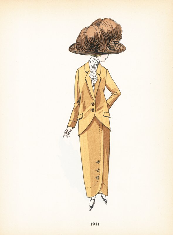 Damemote, 1911 av French School