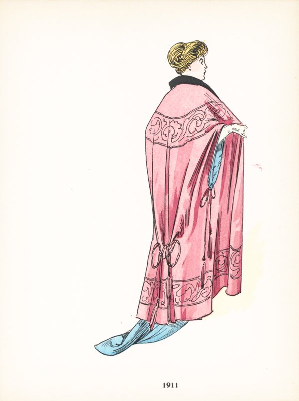 Damemote, 1911 av French School