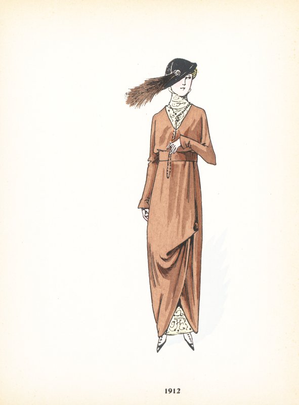 Damemote, 1912 av French School