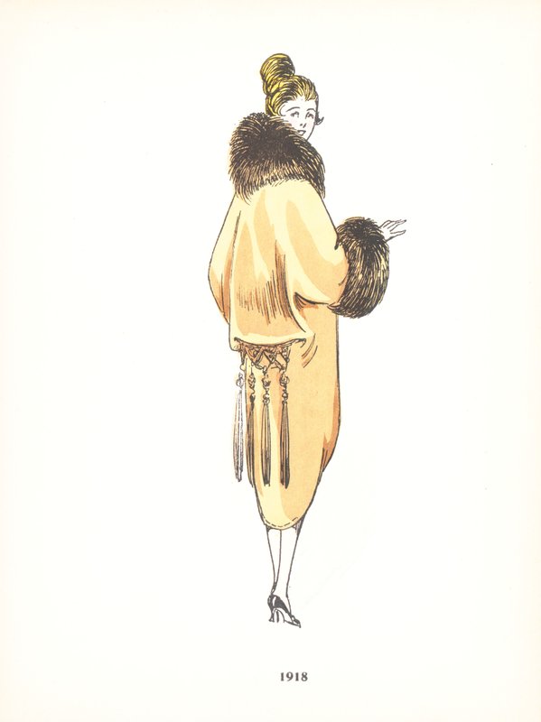 Damemote, 1918 av French School