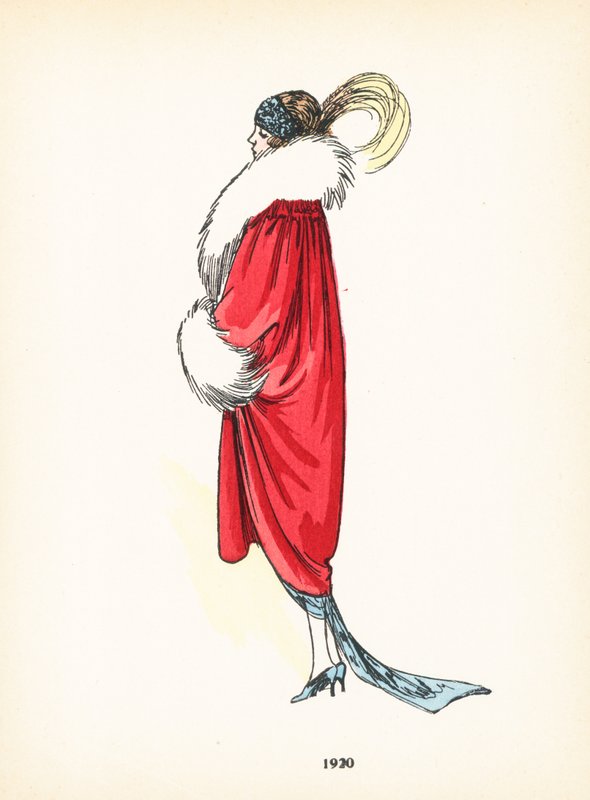 Damemote, 1920 av French School