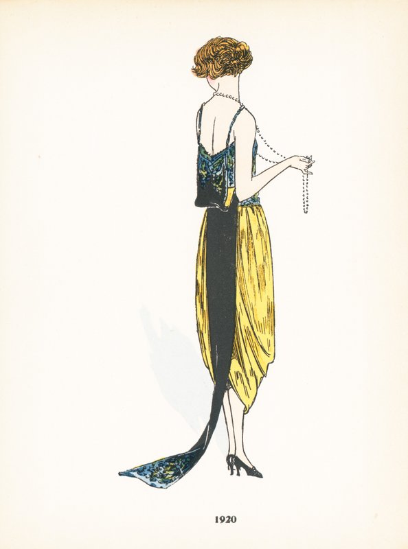 Damemote, 1920 av French School