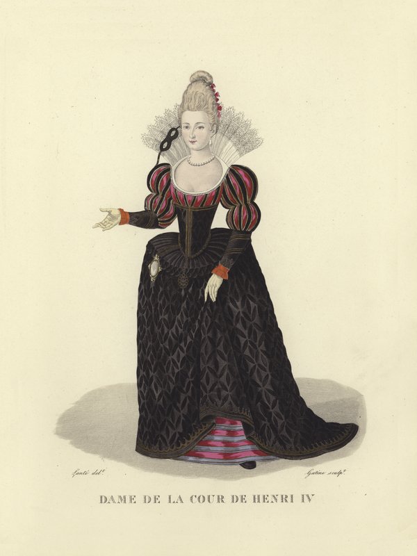 Dame ved hoffet til Henry IV av Frankrike av French School