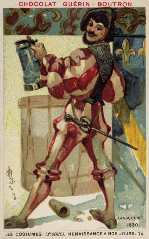 Landsknecht, 1530 av French School