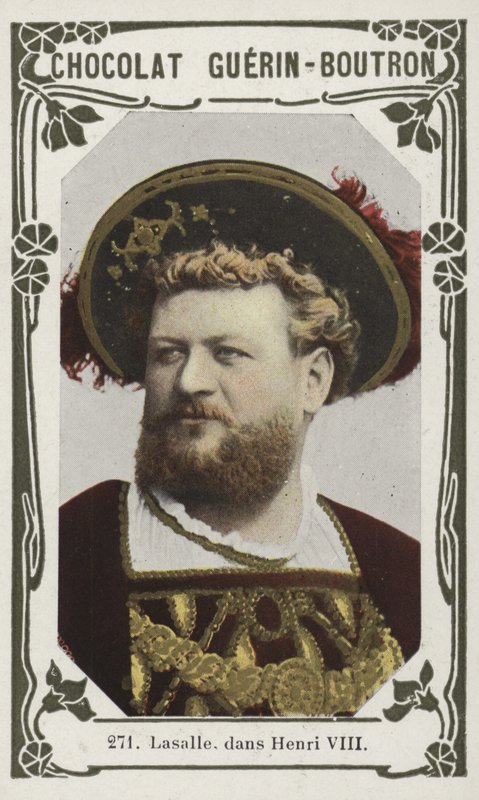 Lasalle, i Henry VIII (farget bilde) av French School