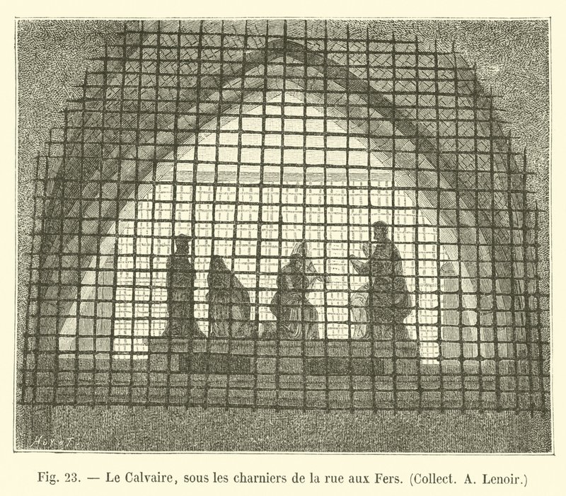 Golgata, under massegravene til rue aux Fers, Collect A Lenoir av French School