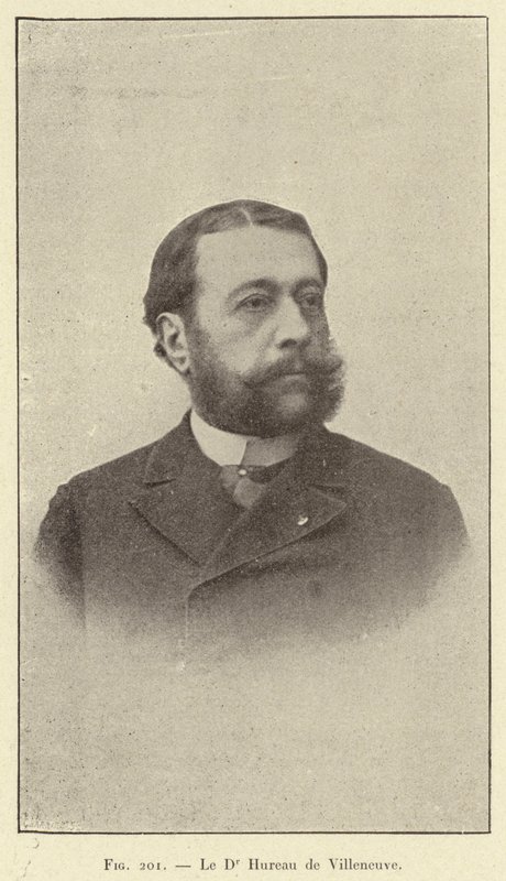 Dr. Hureau de Villeneuve (gravering) av French School