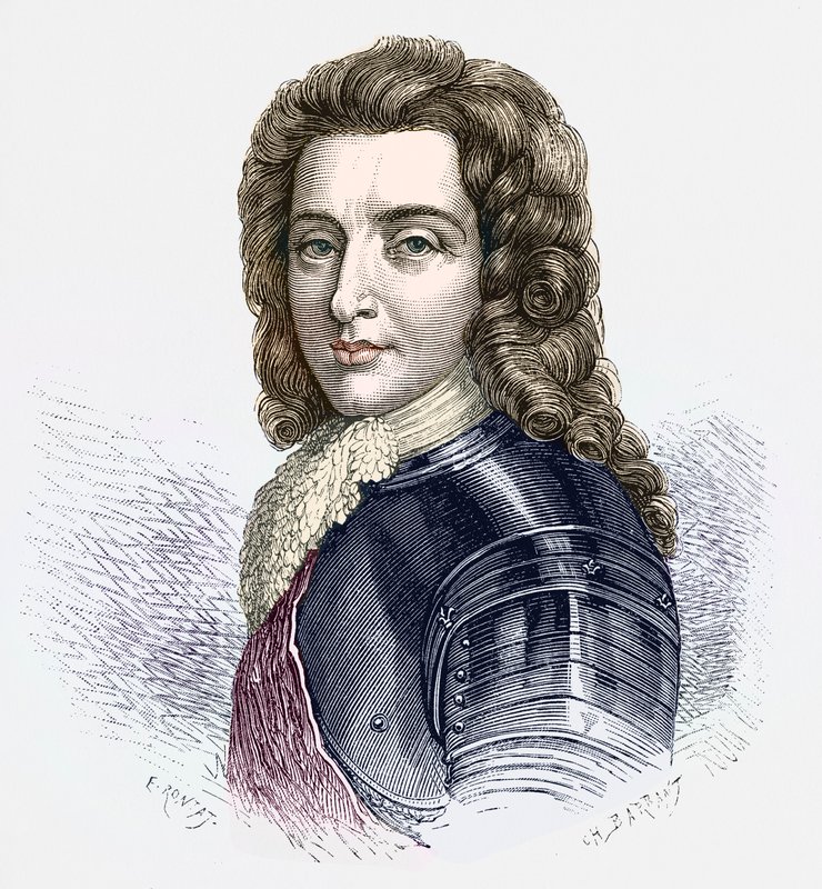 Hertugen av Maine (1670-1736) (senere fargelegging) av French School