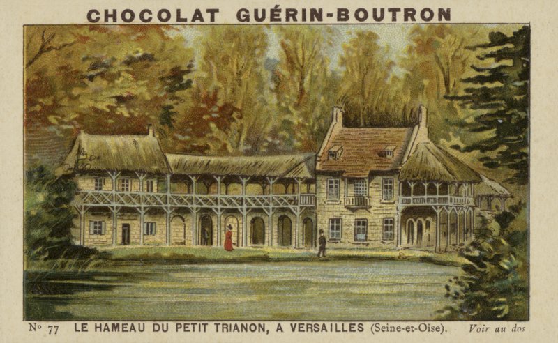 Hameau du Petit Trianon, i Versailles, Seine-et-Oise av French School