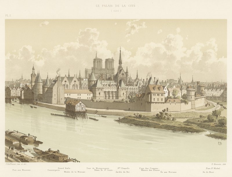 Bypalasset, 1530 av French School