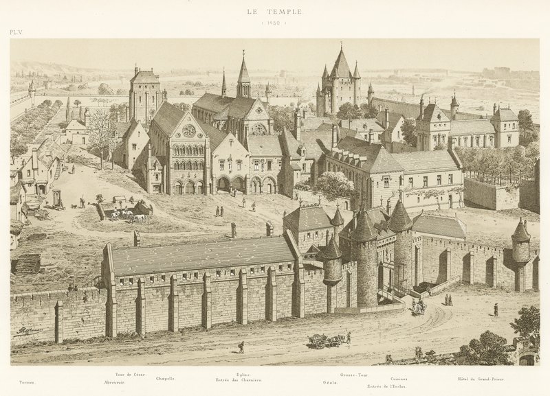 Templet, 1450 av French School