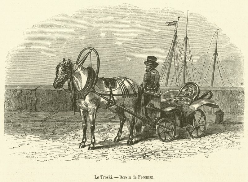 Le Troski (gravering) av French School
