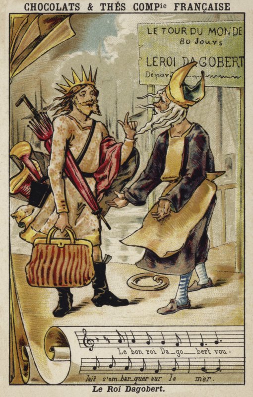 The Good King Dagobert, fransk sang av French School