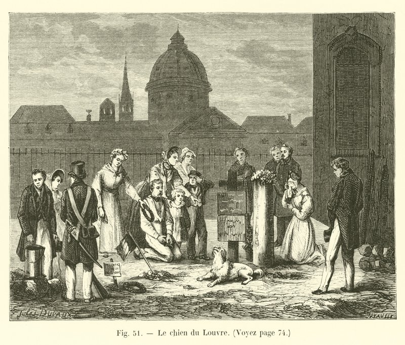 Hunden til Louvre av French School