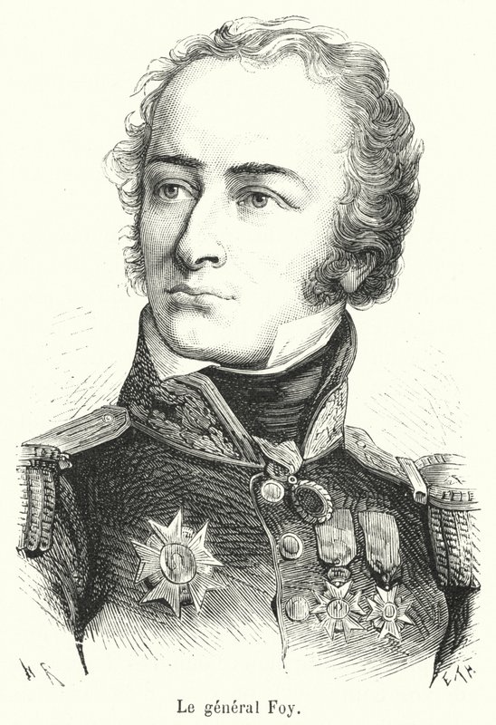 Le general Foy (gravering) av French School