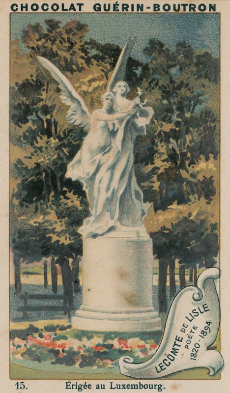 Leconte de Lisle, poet, 1820-1894, reist i Luxembourg av French School