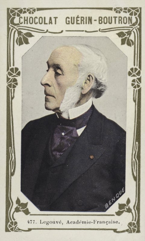 Legouve, Academie-Francaise (farget bilde) av French School