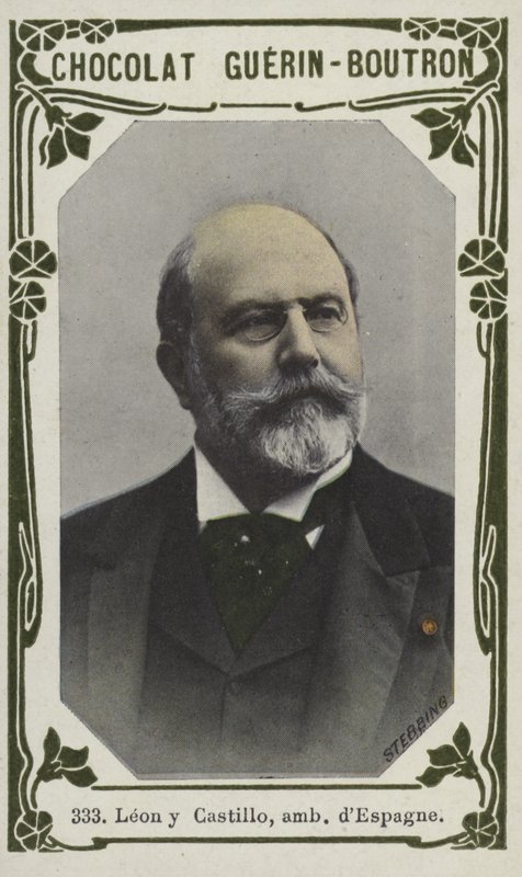 Leon y Castillo, ambassadeur dEspagne (farget bilde) av French School