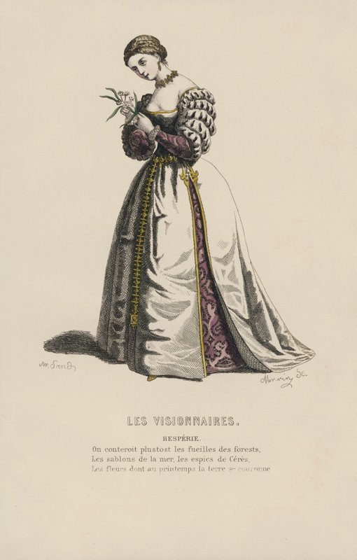 The Visionaries, Skipper (farget gravering) av French School