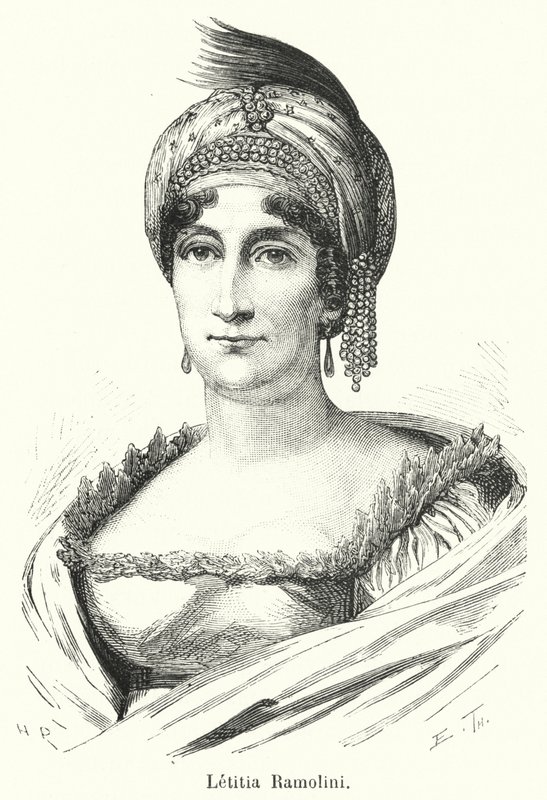 Letitia Ramolini (gravering) av French School