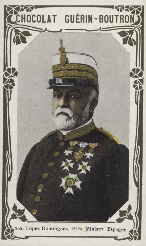 Lopez Dominguez, presidentminister, Spania (farget bilde) av French School
