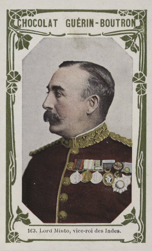 Lord Minto, vice-roi des Indes (farget bilde) av French School