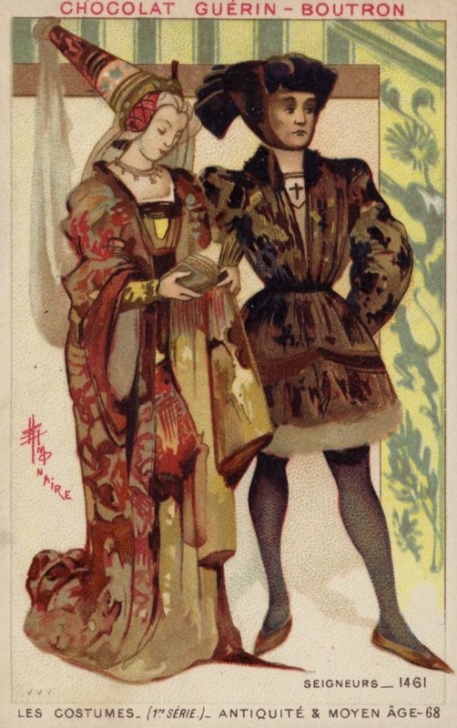 Herre og frue, 1461 av French School