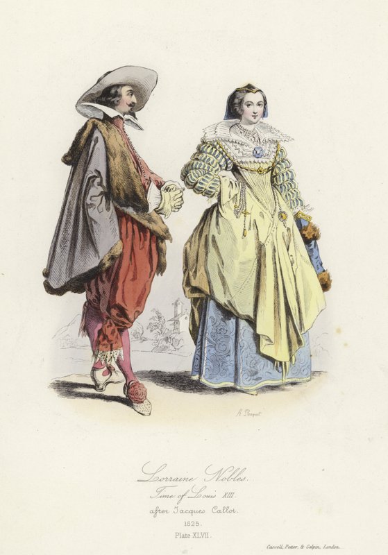 Lorraine adelsmenn fra tiden til Louis XIII av Frankrike av French School