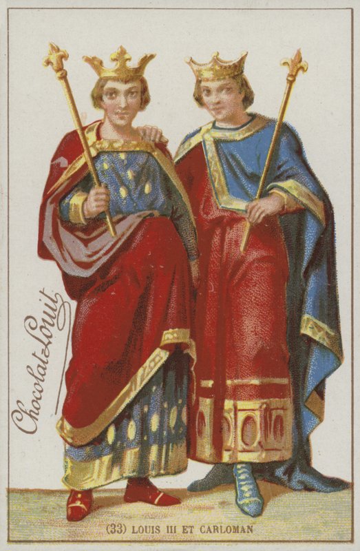 Louis III og Carloman av French School