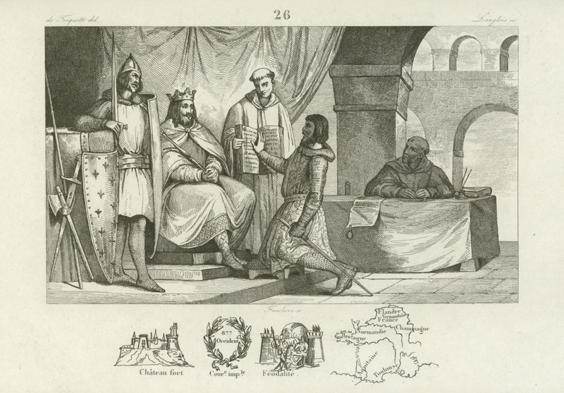 Louis II, konge av Italia og den hellige romerske keiseren av French School