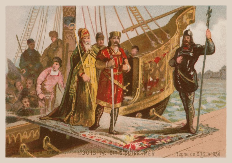 Ludvig IV, konge av Frankrike (920-954) av French School
