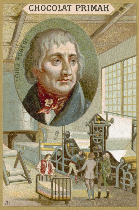 Louis Robert, fransk maskiningeniør og oppfinner av French School