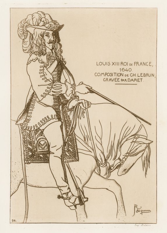 Ludvig XIII, konge av Frankrike, 1640 av French School