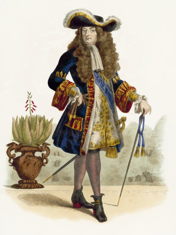 Ludvig XIV av French School