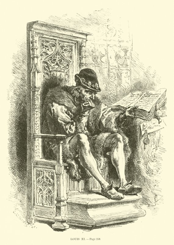 Louis XI av French School