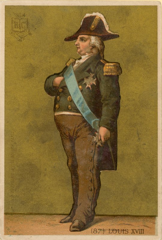 Ludvig XVIII av French School