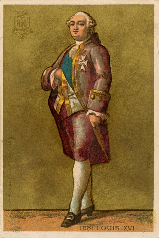 Ludvig XVI av French School