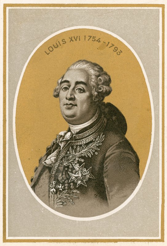 Ludvig XVI av French School