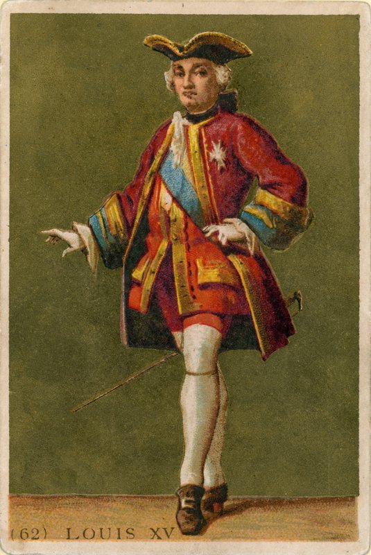 Ludvig XV av French School