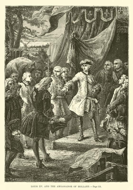Louis XV og Hollands ambassadør av French School